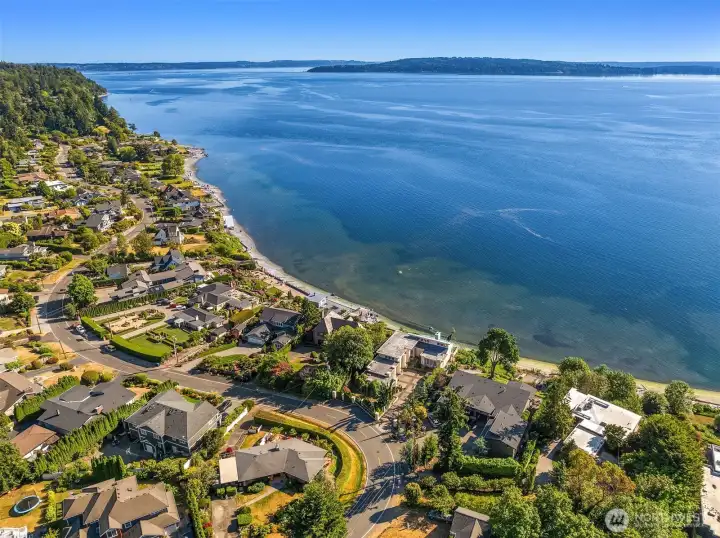 Normandy Terrace with its curved line and sea air: a happy place beloved by its residents. Normandy Terrace with its curved line and sea air: a happy place beloved by its residents.