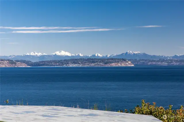 View of Cascade Mountains from edge of property.