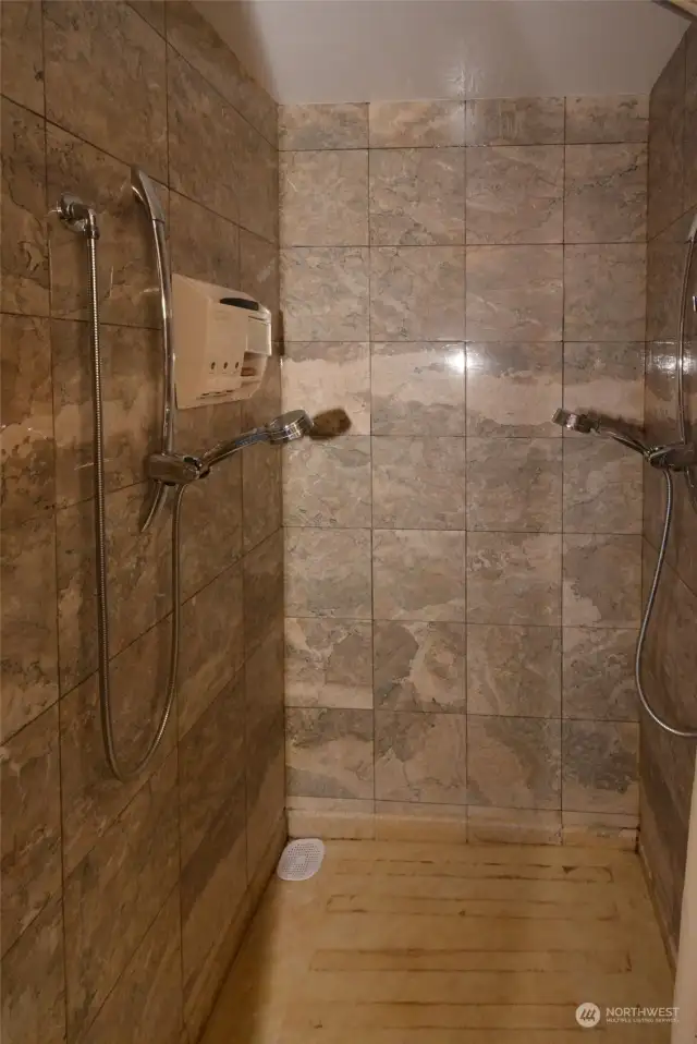 ADU Shower, marble