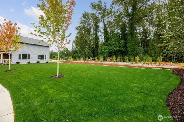 Beautiful 15011 sq ft homesite located on the Tolt River greenbelt