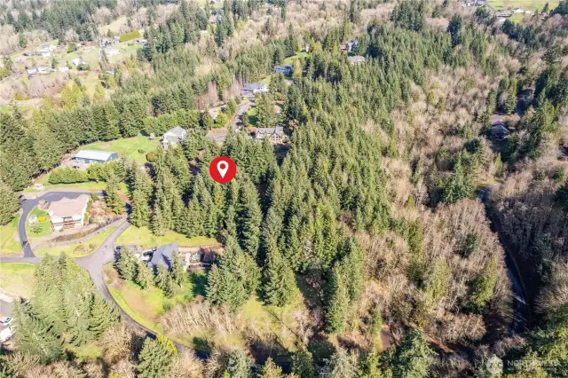 Last vacant parcel on this dead end street