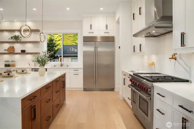 Top of the line Sub-Zero and Wolf appliances
