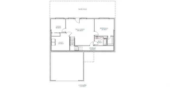 Daylight Basement Sample Floor Plan