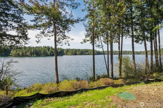 Expansive views of Clear Lake from your backyard
