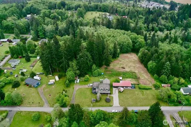 Property follows the tree line in the back and is fully fenced back there