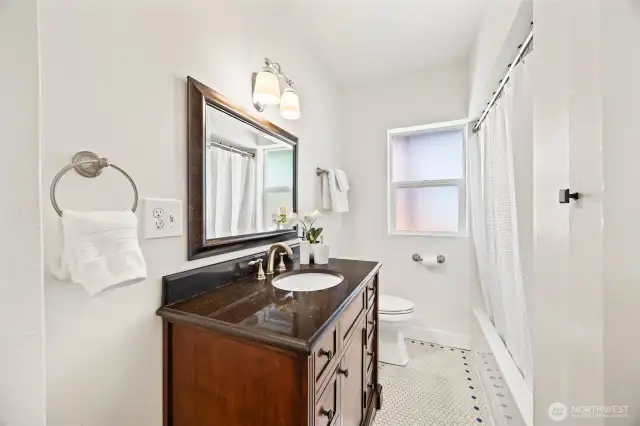 Main floor bathroom