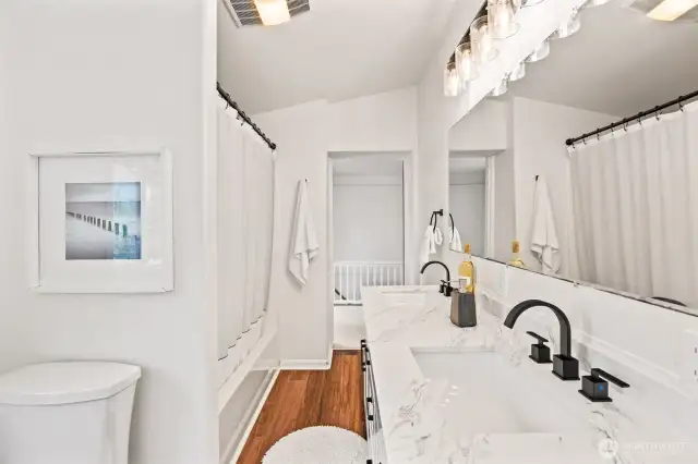 Upper bathroom