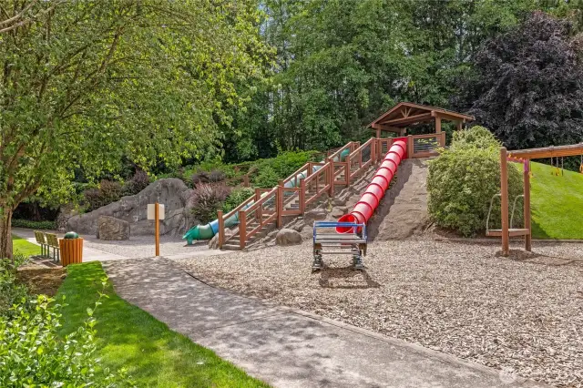 The Highlands includes parks, trails, and fields