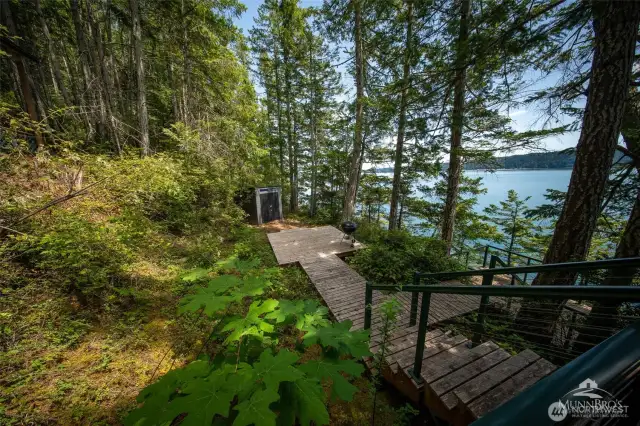 Expansive decks to enjoy the natural settings and views!