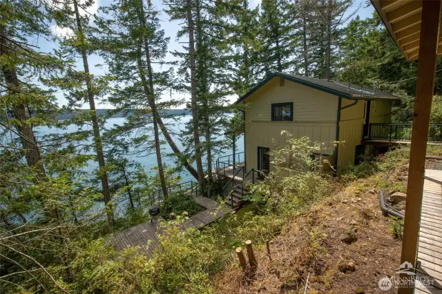View from cabin.