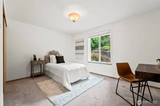 Single-level living with all bedrooms on the main floor