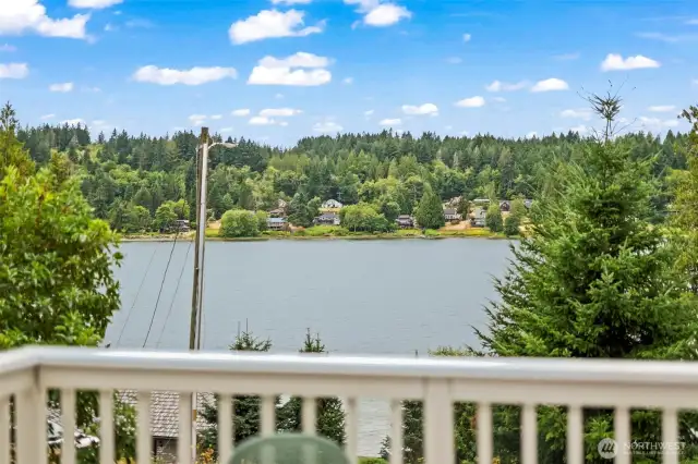 Affordable water view living with room to personalize and build equity