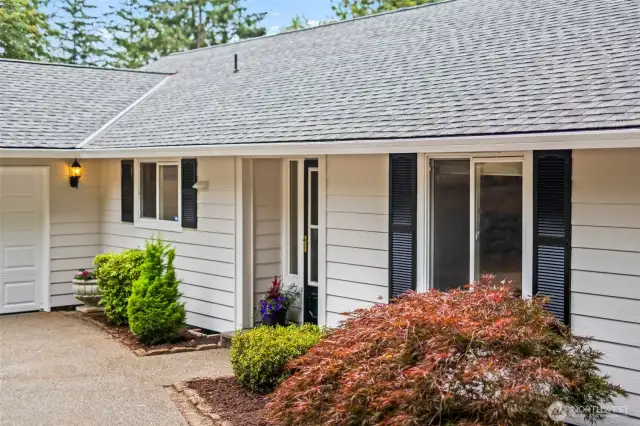 Fresh exterior paint!