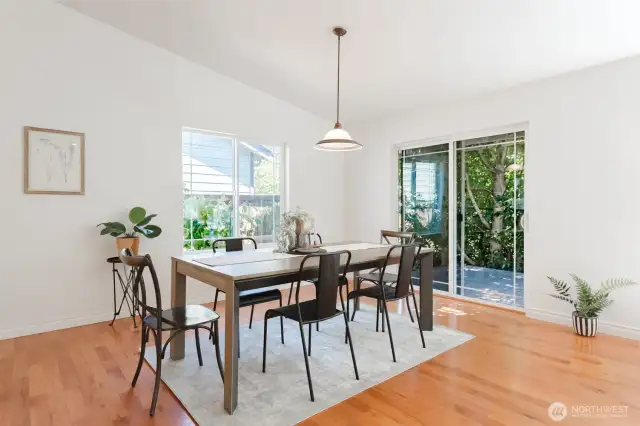 Plenty of room for a large table