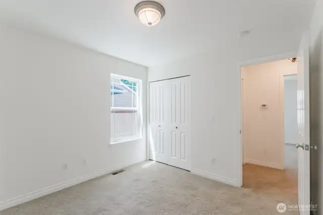 Second of the two additional bedrooms