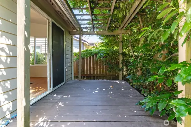 Private space to unwind
