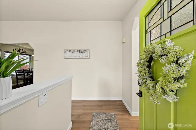 formal living rm upon entry