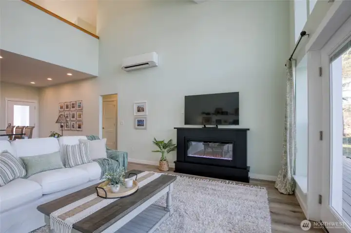 Mini-split heat pump provides year round comfort