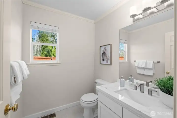 Main Floor Halft Bathroom