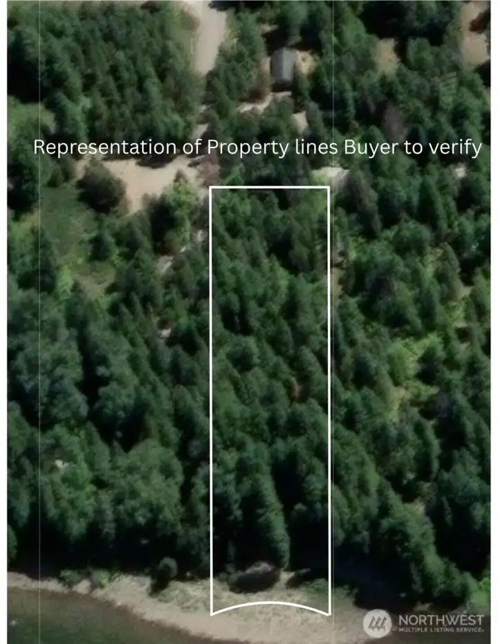 Not an exact representation of boundary lines