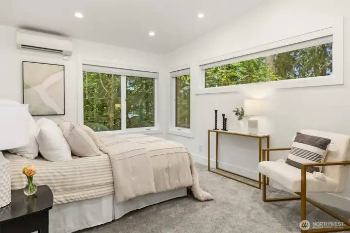 One of two primary bedrooms..