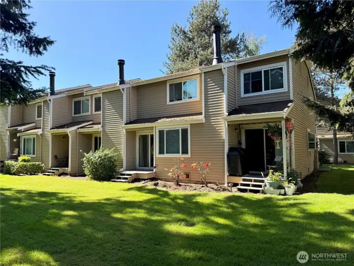 Enjoy park-like views off your back deck