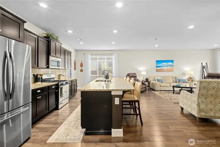 Open-concept kitchen Open-concept kitchen