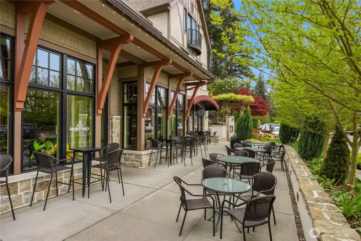 Wonderful dining opportunities at the Village...