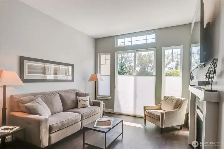 Top down bottom up shades for privacy and light control