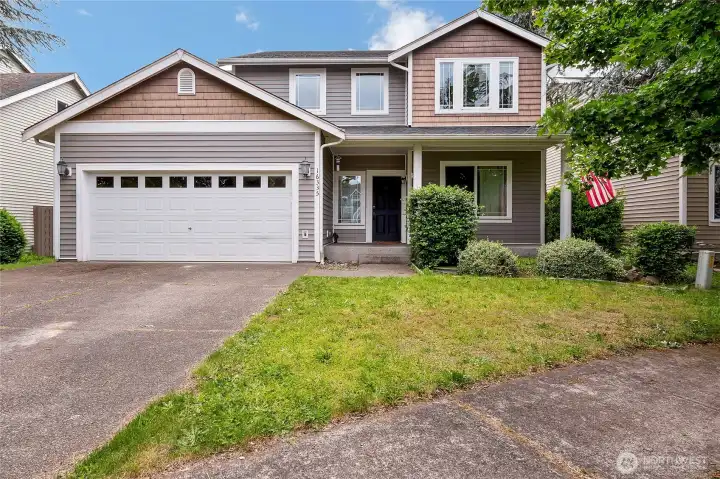 Front of Home with Lots of Parking