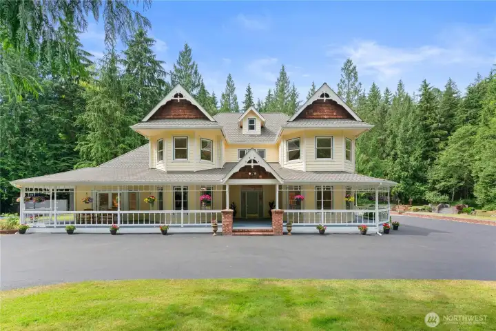 Wrap around porch