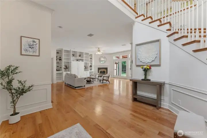 Light and bright entry