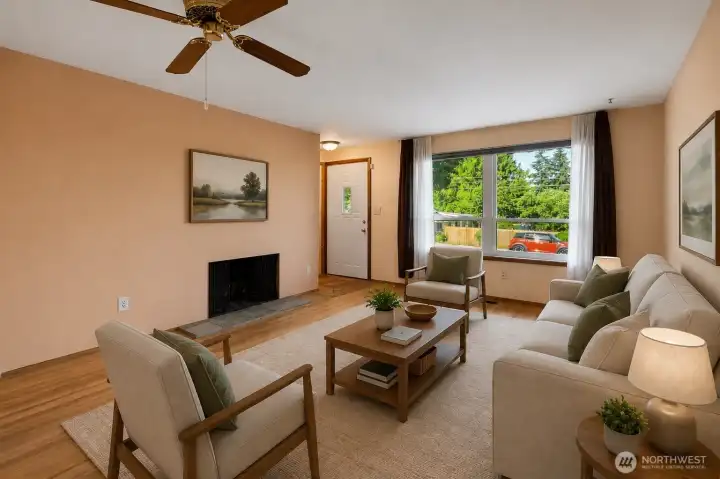 What the front room COULD look like