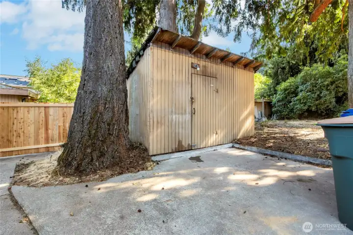 Outbuilding for storage