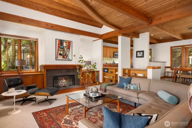 Open plan but not too open.