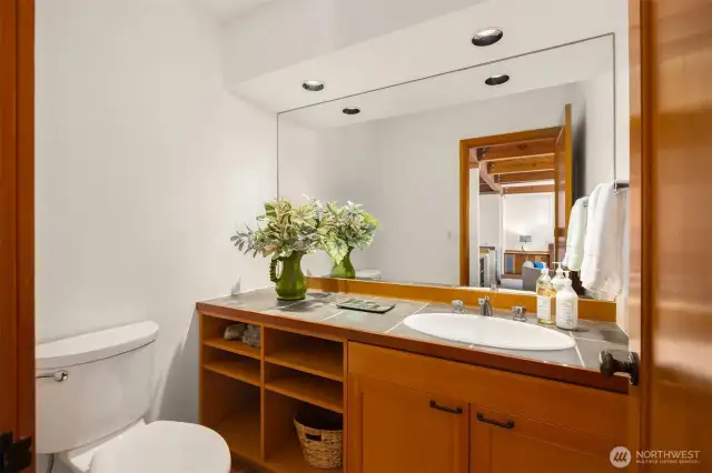 Main floor powder room.