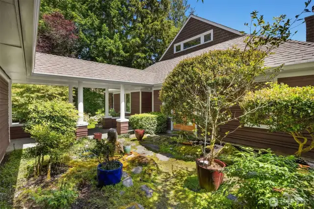 World class gardens.