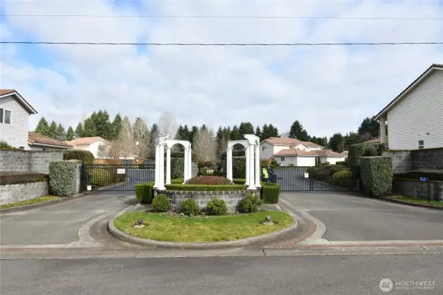 gated entry