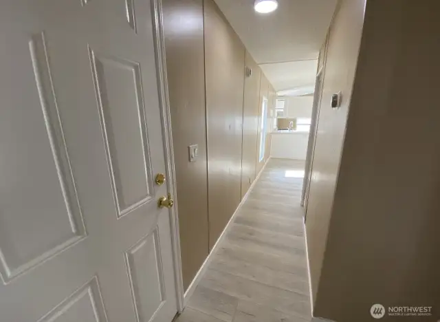 Hallway & Rear entrance