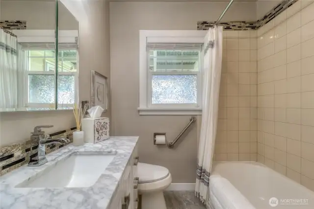 Main floor bathroom