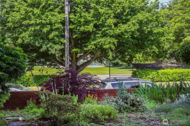 View from the unit of the Park