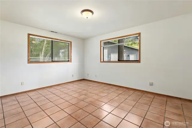 Downstairs bedroom