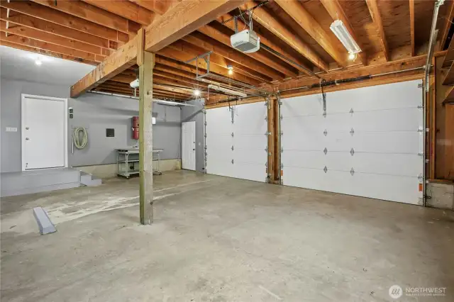 attached garage
