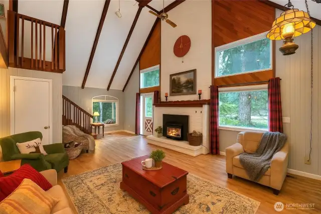 virtually staged to show options