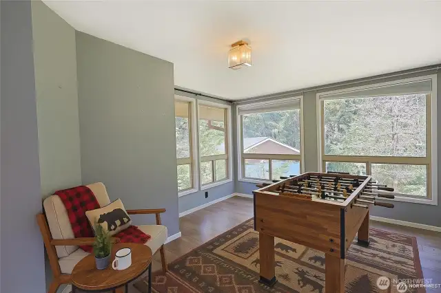 virtually staged to show options