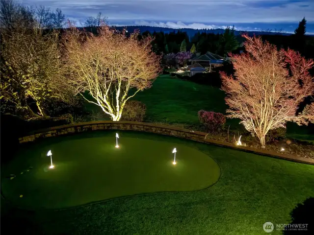 Lovely yard lighting
