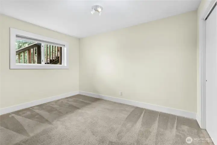 Lower level bedroom