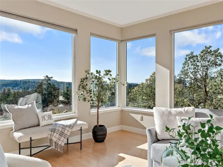 views to the Straits.