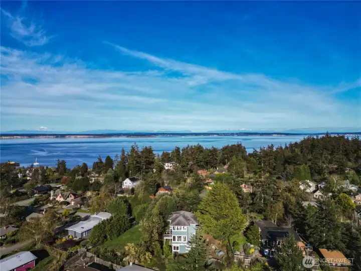 View of the Cascades...