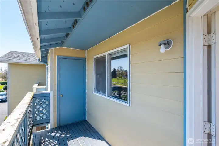 Balcony Storage Closet